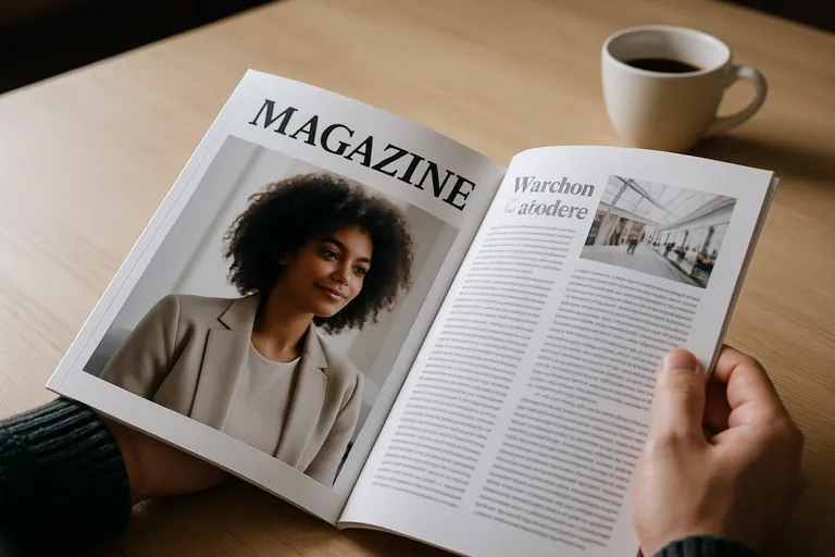 Waarom een magazine laten ontwerpen?